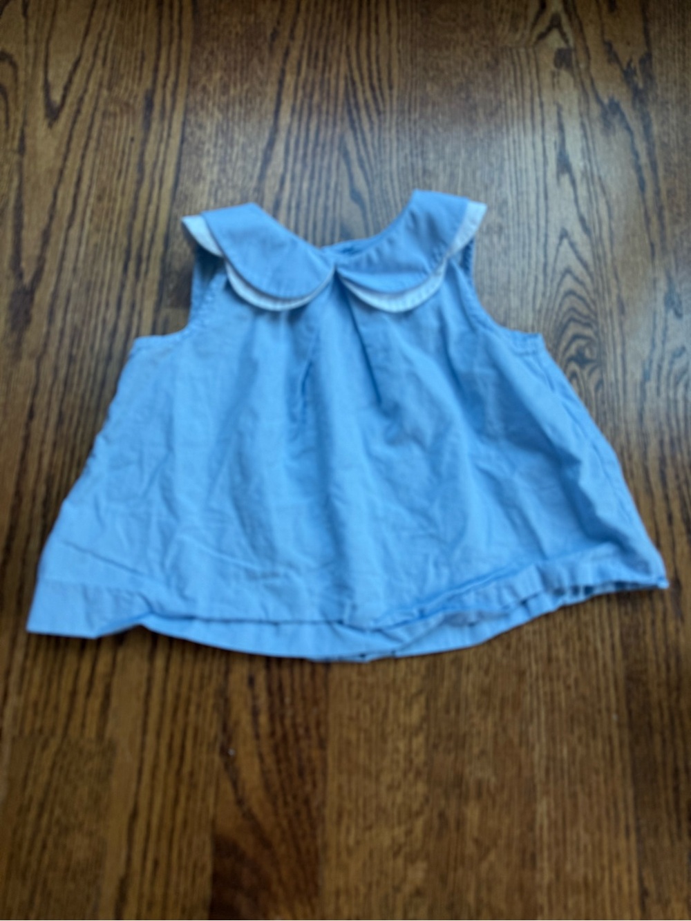 Jacadi Sleeveless Peter Pan Collar Top 12 Months